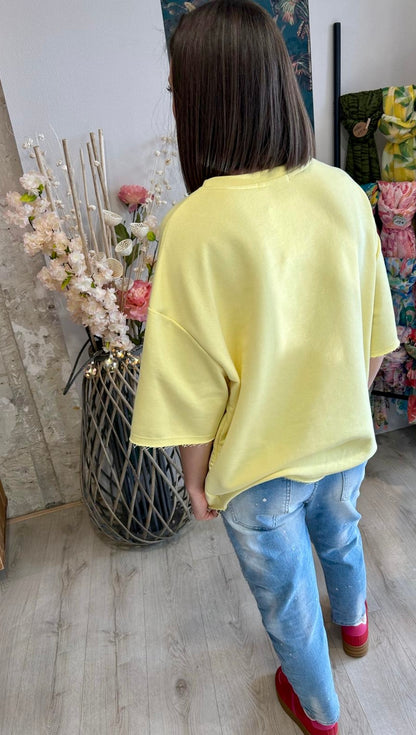 Sweat Sun Set Jaune