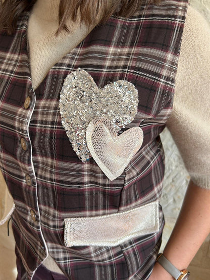 Gilet grand père LOVE