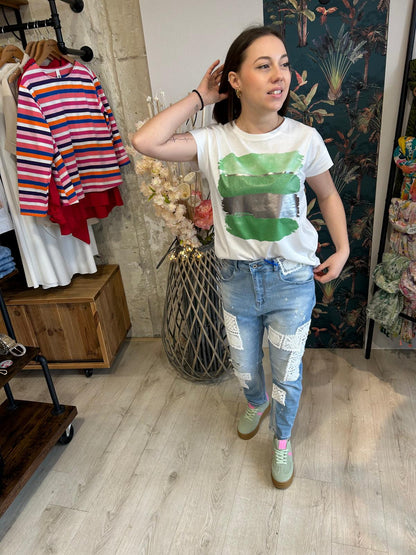 Tee shirt Zaia vert