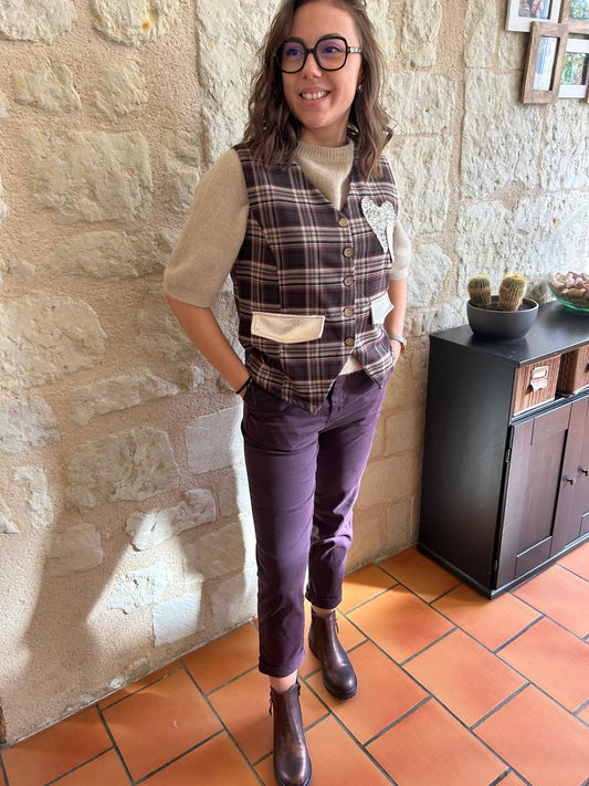 Gilet grand père LOVE