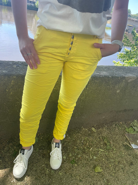 Jeans place du jour Yellow