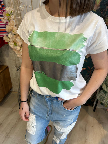 Tee shirt Zaia vert