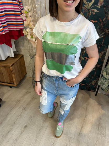 Tee shirt Zaia vert