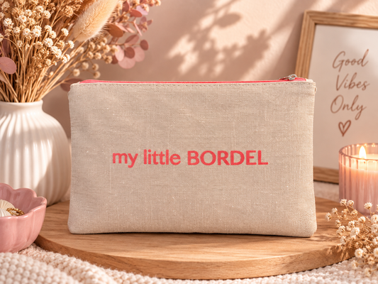 Pochette "My Little Bordel" à paillettes