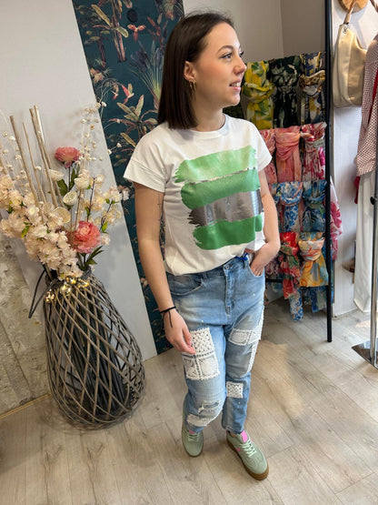 Tee shirt Zaia vert