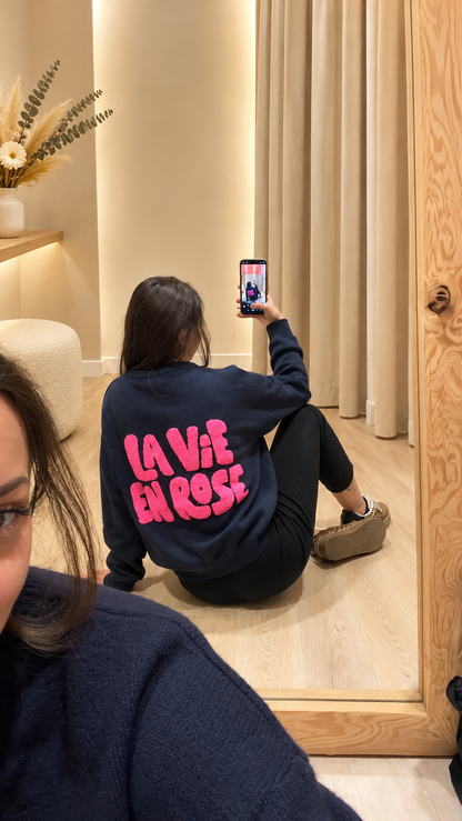 Pull La Vie en Rose