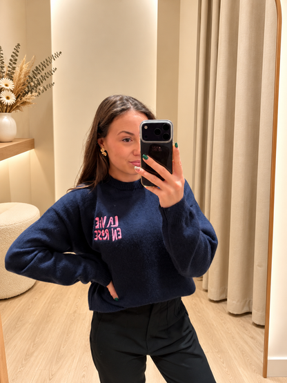 Pull La Vie en Rose